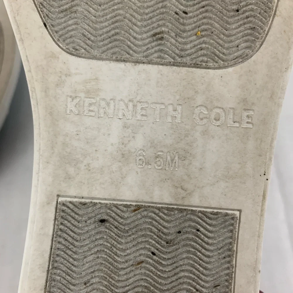 Kenneth Cole Kam Snake-Embossed Lace Up Sneakers - Size 6.5 - Picture 10 of 11